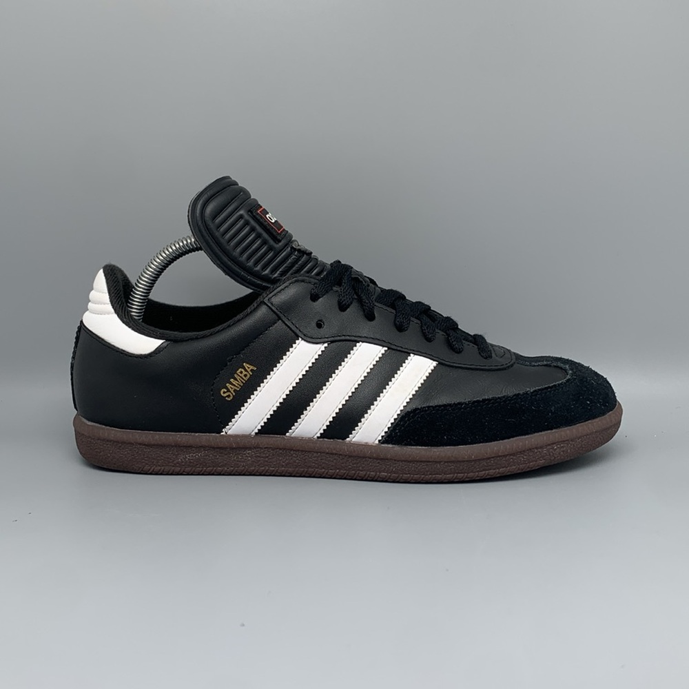 Adidas Samba Classic Black/White Indoor Soccer Shoes 034563 Men’s Sz 9 - Picture 7 of 11